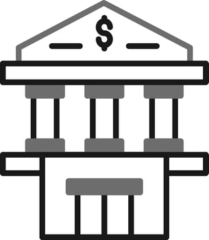 bank Vector Icon