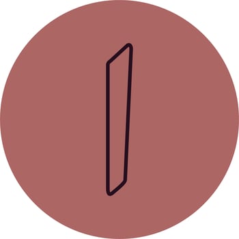 Arabic Language Vector Icon