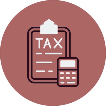 Tax Vector Icon