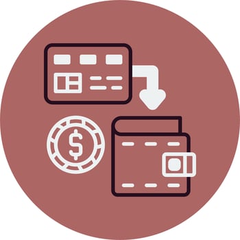 Transfer Vector Icon