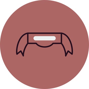 Ribbon Bow Vector Icon