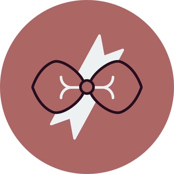 Ribbon Bow Vector Icon