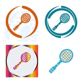 Racket Vector Icon