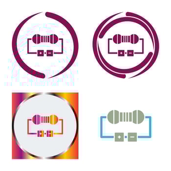 Resistor Vector Icon