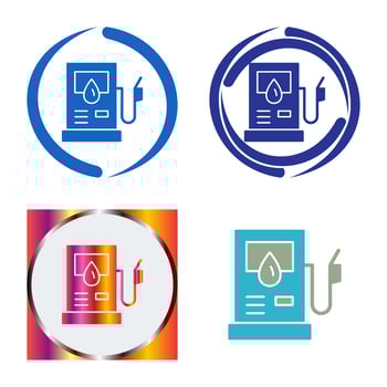 Petrol Pump Vector Icon