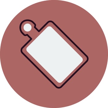 Chopping board Vector Icon