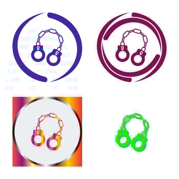 Handcuff Vector Icon