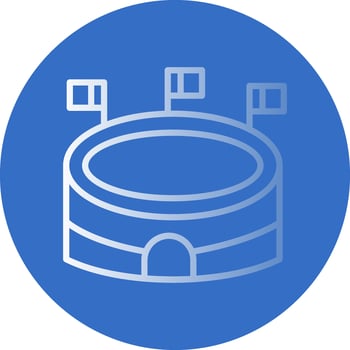 Stadium Vector Icon Design