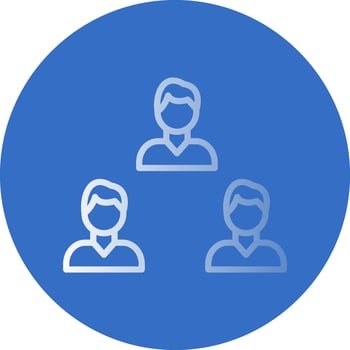 Team Vector Icon Design