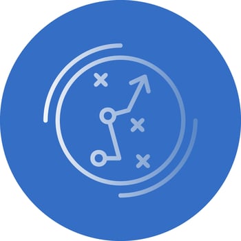 Strategic Alignment Vector Icon Design