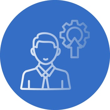 Employee Development Vector Icon Design