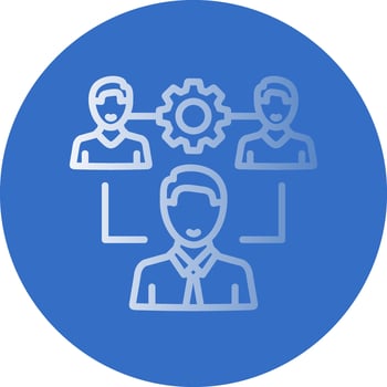 Holacracy Vector Icon Design