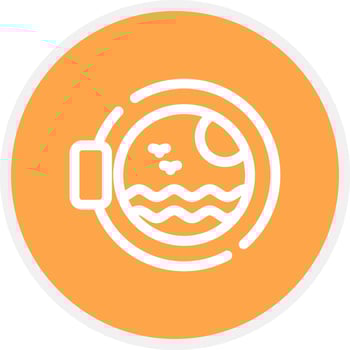 Porthole Creative Icon Design vector