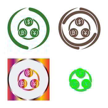 Currency Exchange Vector Icon