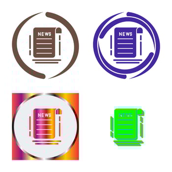 News Vector Icon
