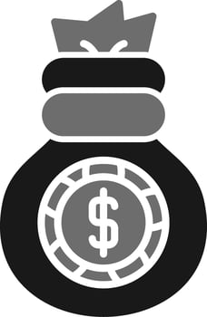 Money Bag Vector Icon