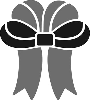 Ribbon Bow Vector Icon