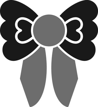 Ribbon Bow Vector Icon