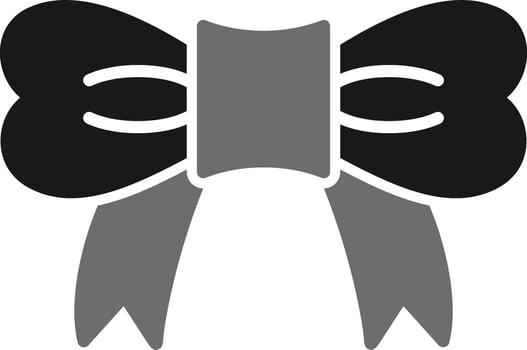 Ribbon Bow Vector Icon