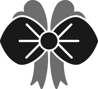Ribbon Bow Vector Icon