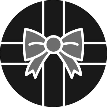 Ribbon Bow Vector Icon