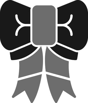 Ribbon Bow Vector Icon