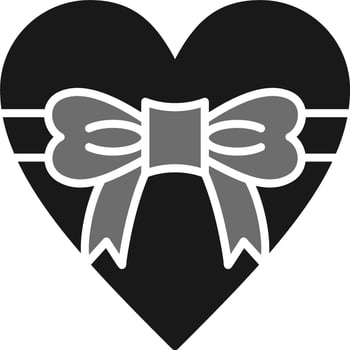 Ribbon Bow Vector Icon