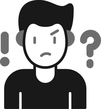 Suspicion Vector Icon