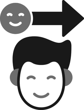 Happy Vector Icon