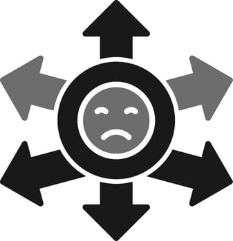 Ambiguity Vector Icon