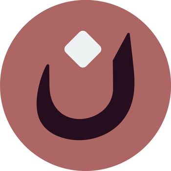 Arabic Language Vector Icon