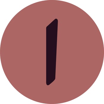 Arabic Language Vector Icon