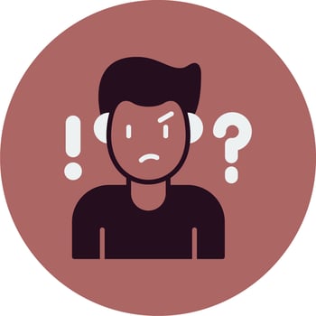 Suspicion Vector Icon
