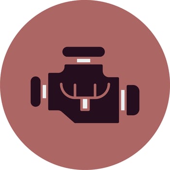 Car Engine Vector Icon