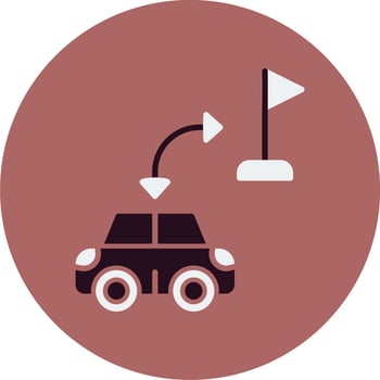 Driving School Vector Icon