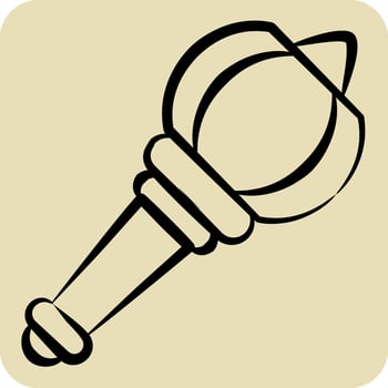 Icon Spectre. related to India symbol. hand drawn style. simple design editable. simple illustration vector