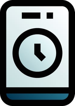 clock  vector icon download . eps