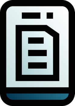 paper  vector icon download . eps