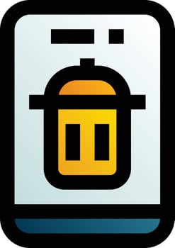 tresh  vector icon download . eps