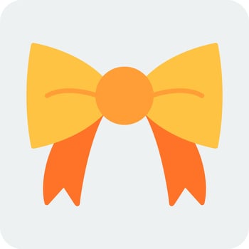 Ribbon Bow Vector Icon