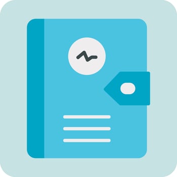 Diary Vector Icon