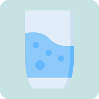 Glass Of Water Vector Icon