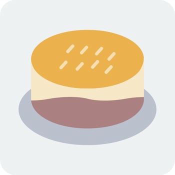 Cheesecake Vector Icon