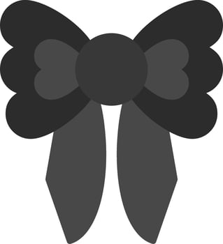 Ribbon Bow Vector Icon