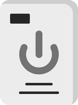 Turned Off Vector Icon