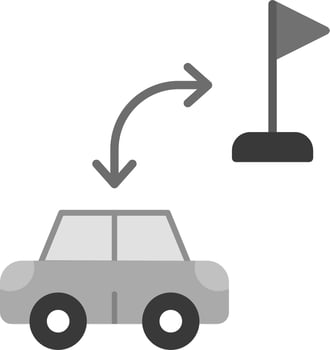 Driving School Vector Icon