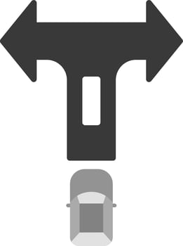 Driving Test Vector Icon