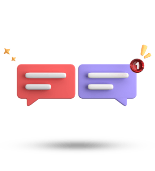 3d rendering of speech bubble, 3D pastel chat icon set. Set of 3d speak bubble. png
