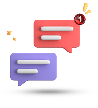3d rendering of speech bubble, 3D pastel chat icon set. Set of 3d speak bubble. png