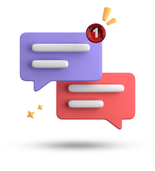 3d rendering of speech bubble, 3D pastel chat icon set. Set of 3d speak bubble. png
